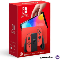 Игровая приставка Nintendo Switch Oled Mario Red Edition фото 5