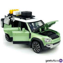 Игрушечная машина Che Zhi Land Rover (зеленая) фото 5