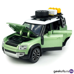 Игрушечная машина Che Zhi Land Rover (зеленая) фото 4
