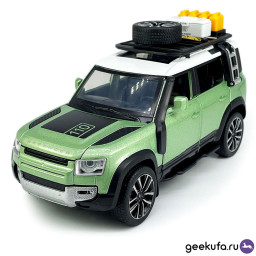 Игрушечная машина Che Zhi Land Rover (зеленая) фото 2