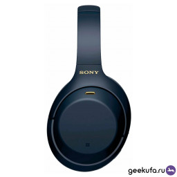 Беспроводные наушники Sony WH-1000XM4 синие фото 2