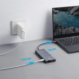 Адаптер Anker 563/8385 USB-C Hub 11в1 фото 2