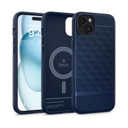 Накладка Spigen Caseology Parallax Mag для iPhone 15 синяя купить в Уфе