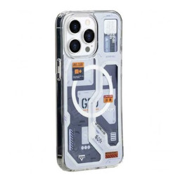 Накладка Spigen Ultra Hybrid G20 Zero One Magsafe для iPhone 15 Pro Max голубая купить в Уфе