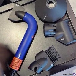 Фен Dyson Supersonic R HD18 Pro Vinca Blue/Topaz Orange фото 7