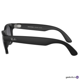 Умные очки Ray-Ban Smart Glasses Wayfarer RW4006 Matte Black/Polar Gradient Graphite фото 5