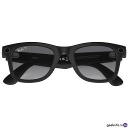 Умные очки Ray-Ban Smart Glasses Wayfarer RW4006 Matte Black/Polar Gradient Graphite фото 4