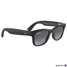 Умные очки Ray-Ban Smart Glasses Wayfarer RW4006 Matte Black/Polar Gradient Graphite фото 2
