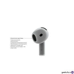 Наушники Apple AirPods 4 фото 1