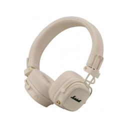 Беспроводные наушники Marshall Major V Bluetooth кремовые купить в Уфе