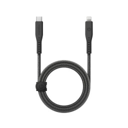 Кабель EnergEA FibraTough USB- C to Lightning MFI C94 PD60W 3A 1. 5m черный купить в Уфе