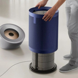 Очиститель воздуха Dyson Purifier Big + Quiet Formaldehyde BP03 Bright Nickel/ Prussian Blue фото 1