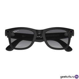 Умные очки Ray- Ban Smart Glasses Wayfarer RW4008 Matte Black/ Polar Gradient Graphite фото 3