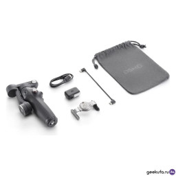 Стабилизатор DJI Osmo Mobile 7P Vlog Combo с передатчиком DJI Mic Mini Arctic White фото 4