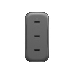 Сетевое зарядное устройство EnergEA Travelite Gan100 3*USB- C, USB- A 100W Gunmetal фото 2