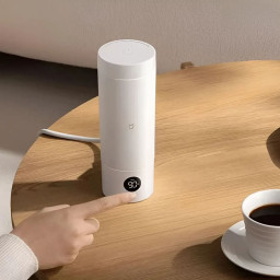Термокружка Mijia Portable Electric Cup 2 белая 350мл фото 1