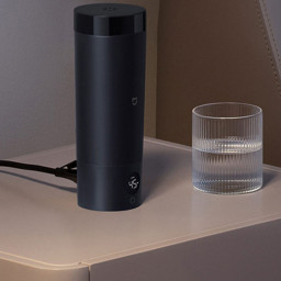 Термокружка Mijia Portable Electric Cup 2 синяя 350мл фото 3