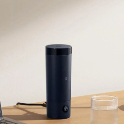Термокружка Mijia Portable Electric Cup 2 синяя 350мл фото 1