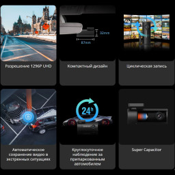 Видеорегистратор DDPai Mini Pro Dash Camera HD фото 1