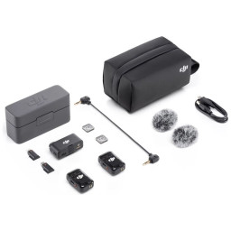 Беспроводной микрофон DJI Mic 2 (2 TX + 1 RX + Charging Case) купить в Уфе