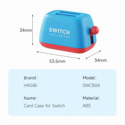 Подставка Hagibis для хранения игровых картриджей Switch SWCB04 фото 4