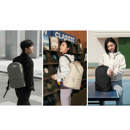 Рюкзак Mijia Commuter Backpack бежевый MJTQB01RM фото 3