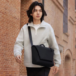 Сумка на пояс Mijia Crossbody Bag MJXKB01RM черная фото 3