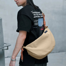 Сумка Vaoper One Shoulder Sports Dumpling Bag 41CM*9CM*22.5CM серая фото 2