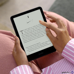 Электронная книга Amazon Kindle PaperWhite 2024 12 Gen 16Gb розовая фото 2