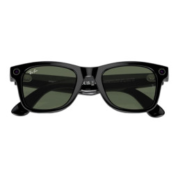 Умные очки Ray-Ban Smart Glasses Wayfarer RW4008 Matte Black/Transitions Graphite Green фото 3