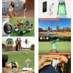 Стабилизатор Insta360 Flow 2 Pro AI Tracker Bundle Stone Gray фото 4