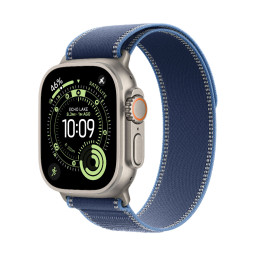 Умные часы Apple Watch Ultra 3 49 мм, корпус из титана цвета Natural, ремешок Trail Loop цвета Blue/ Bright Blue купить в Уфе