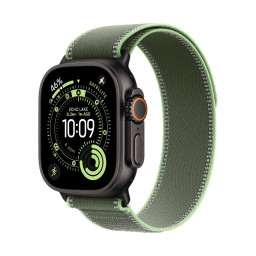 Умные часы Apple Watch Ultra 3 49 мм, корпус из титана цвета Black, ремешок Trail Loop цвета Green/ Neon купить в Уфе