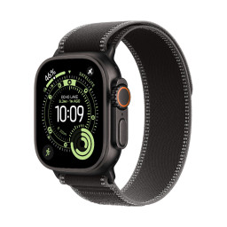 Умные часы Apple Watch Ultra 3 49 мм, корпус из титана цвета Black, ремешок Trail Loop цвета Black/ Charcoal купить в Уфе
