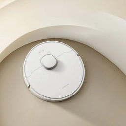 Моющий робот- пылесос Dreame F10 белый фото 4