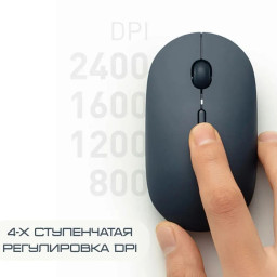 Беспроводная мышь Xiaomi Mi Mouse 3 черная фото 3
