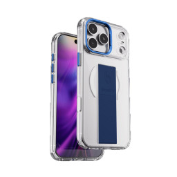 Чехол Blupebble для iPhone 17 Pro GripFlex Case MagSafe синий купить в Уфе