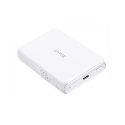 Внешний аккумулятор Anker 521 Magnetic Wireless Power Bank 5000mAh A1619 белый купить в Уфе