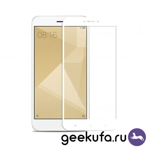 Защитное 3D стекло для телефона MiMax 3 (белое) Уфа купить в интернет-магазине