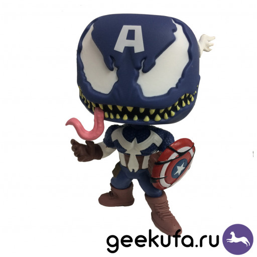 Фигурка Funko POP 364 Venom - Venomized Captain America 10cm Уфа купить в интернет-магазине
