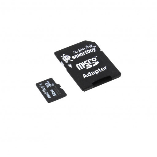 Карта памяти MicroSD SmartBuy 32Gb с адаптером Уфа купить в интернет-магазине