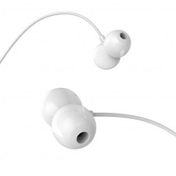 Наушники HOCO M43 вакуумные с микрофоном белые купить в Уфе