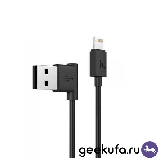Lightning кабель Hoco Cable Quick Charge & Data для Apple Device UPL11 1.2m черный Уфа купить в интернет-магазине