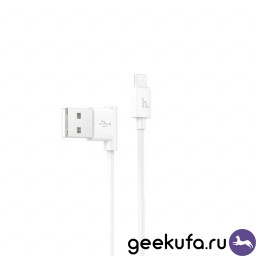 Micro USB Hoco UPM10 L Cable Quick Charge & Data micro USB 1.2m белый купить в Уфе