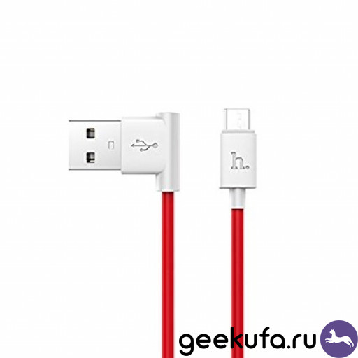 Micro USB Hoco UPM10 L Cable Quick Charge & Data micro USB 1.2m красный Уфа купить в интернет-магазине