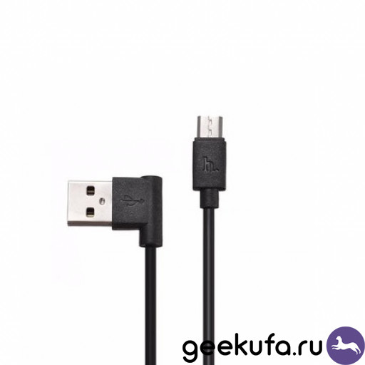 Micro USB Hoco UPM10 L Cable Quick Charge & Data micro USB 1.2m черный Уфа купить в интернет-магазине