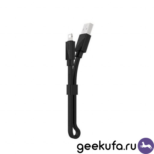 USB кабель Hoco U34 LingYing 0,23m черный Уфа купить в интернет-магазине