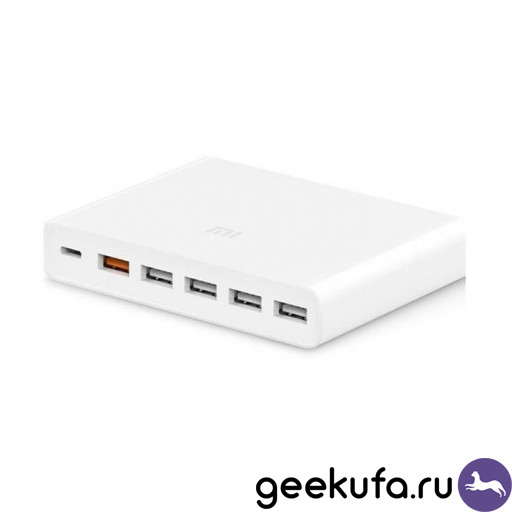 Сетевое зарядное устройство Millet USB Charger 60W Fast Charge 6USB (5USB 1USB-C) Уфа купить в интернет-магазине