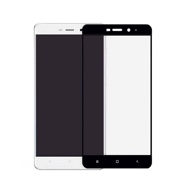 Защитное 3D стекло для телефона Redmi 4 Pro (черное) Уфа купить в интернет-магазине