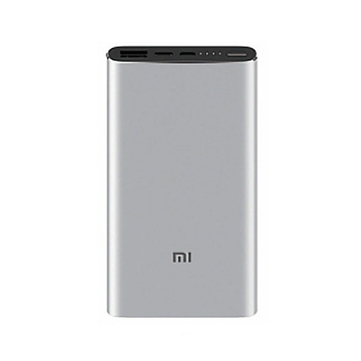 Внешний аккумулятор Xiaomi Mi Power Bank 3 10000 mAh серебристый Уфа купить в интернет-магазине
